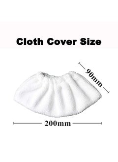 Generic 2Pcs Replacement Microfibre Mop Cloths with Pads Set Fits for Karcher EasyFix Steam Cleaner SC2 SC3 SC4 SC5 Accessories  - Image 5