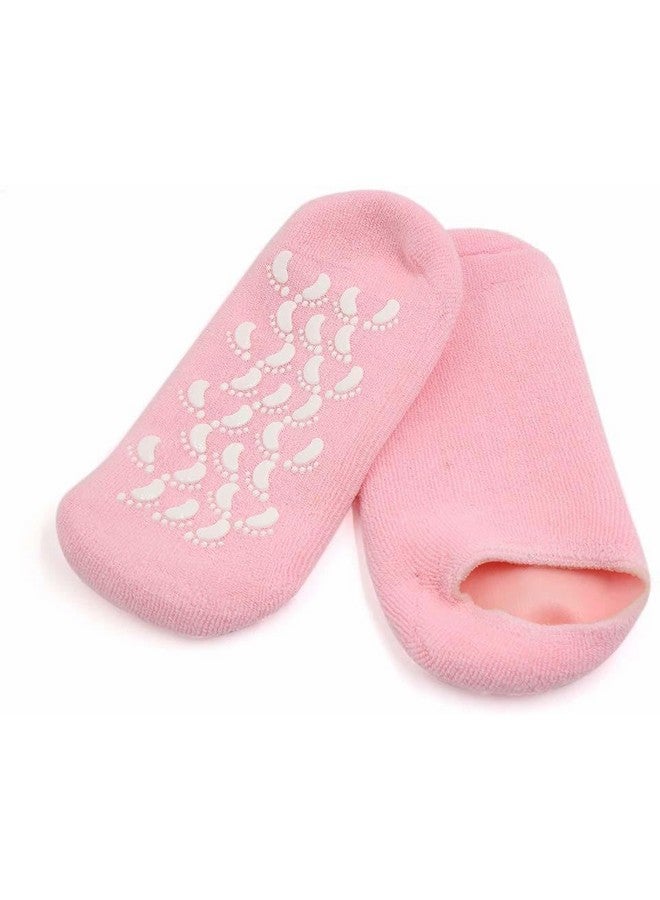 Rhonnium Gel Socks for Repair Softening Reusable SPA Foot Care Socks - Image 1