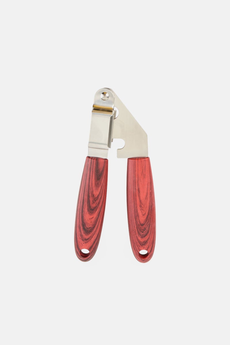 Proctor Silex Stainless Steel Garlic Crusher With Wooden Handle, Brown - Image 1