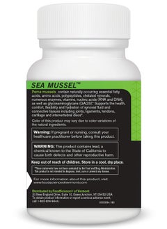 Davinci FoodScience of Vermont Sea Mussel, Green-Lipped Mussel Joint Supplement Capsules, 180 Count  - Image 3