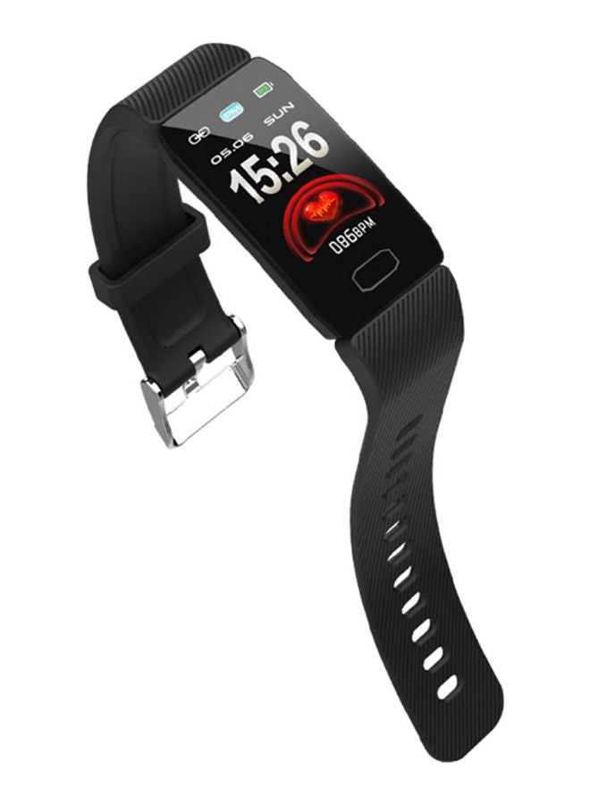 NIBEMINENT Multi Functional Step Counting Health Monitoring Intelligent Sport Fitness Tracker Black - Image 2