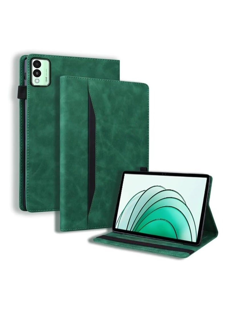 general Case Compatible with Tecno Megapad 11 11 inch 2024, Tecno Megapad 11 Wallet Case, Smart Folio Ultra Slim Stand Book Cover with Stylus Holder