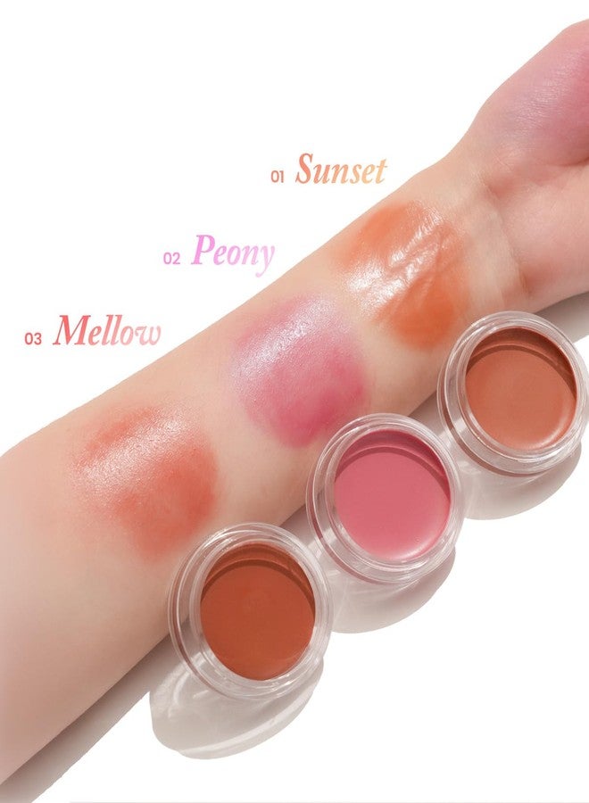 SON&PARK Arti Line Lip & Cheek Balm Multi-Use, Hydrating Warm Peach Color for Lips & Cheeks, Long-Lasting, Buildable Formula, 2-in-1 Korean Beauty Makeup (PEONY, One) - Image 5