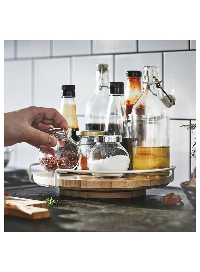 Zaboon Lazy Susan, Organizer Bamboo, 28 Cm - Image 5