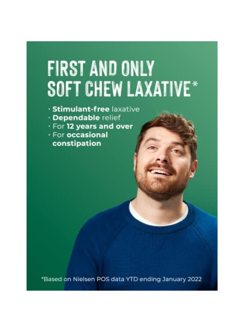 DULCOLAX Dulcolax Soft Chews Laxatives, Mixed Berry 30 Count - Image 2