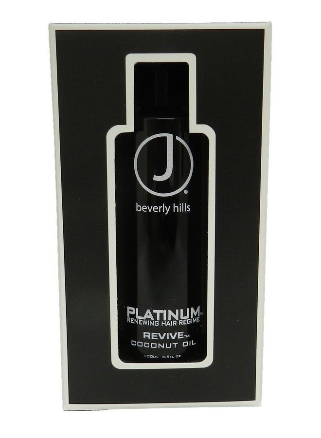 J Beverly Hills Platinum Revive Hair Oil With Argan Oil For Heat Protection 3.4 Oz  - Image 1