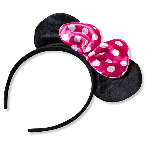 Nileafes Girls Princess Mini Mouse Costume Toddler Birthday Party Fancy Dress Up (2-3 Years,Rose) - Image 3