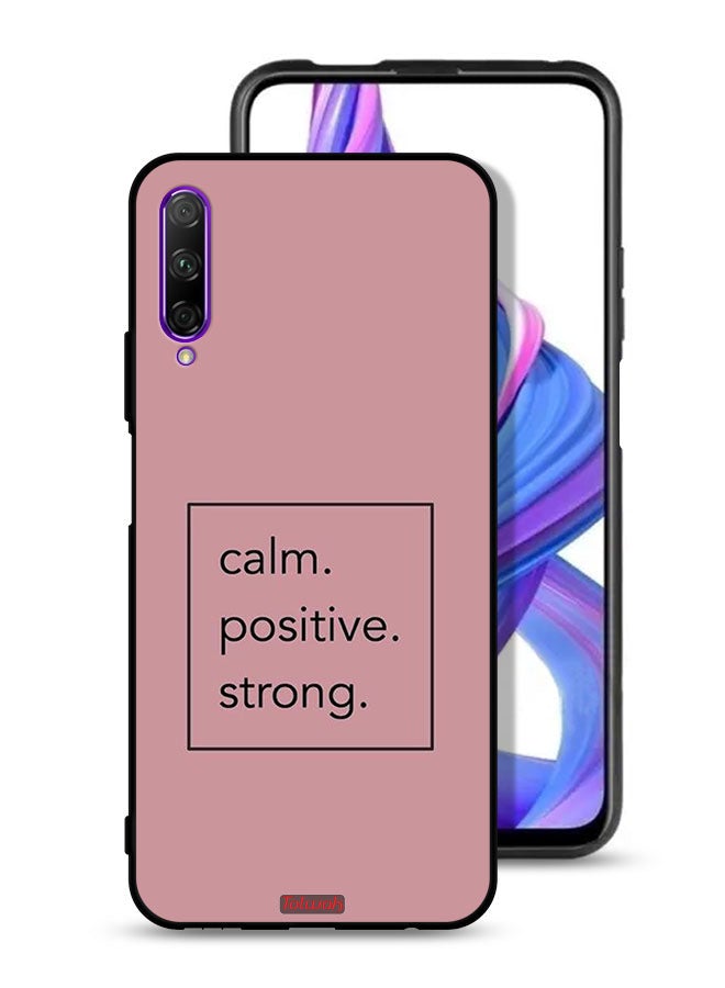 Tolwak Huawei Y9s Protective Case Cover Calm Positive Strong - Image 1