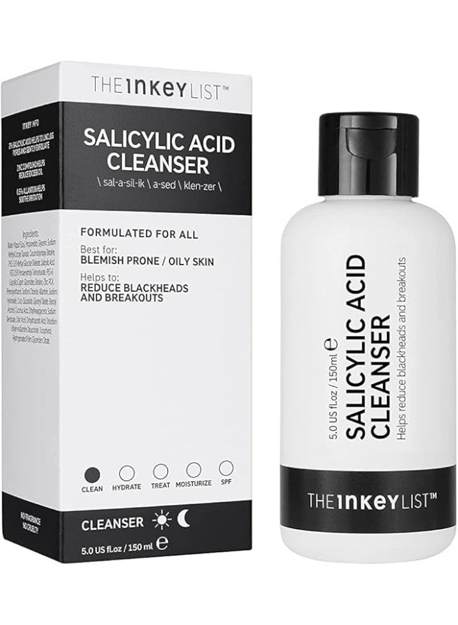 The INKEY List Salicylic Acid Cleanser 150ml - Image 1