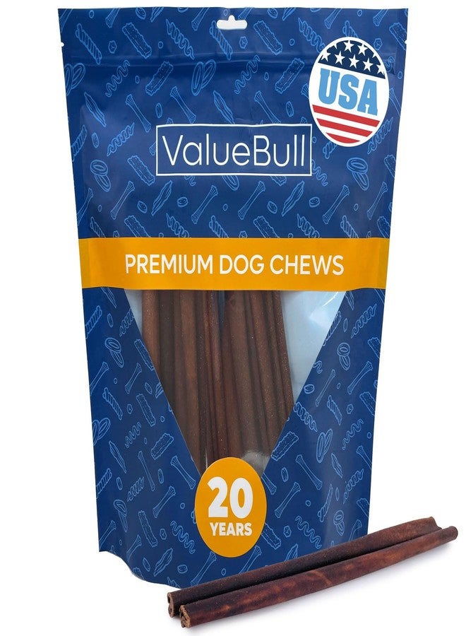 ValueBull USA Beef Collagen Sticks for Dogs, 12 Inch Medium Chew, 10 Count - Image 1