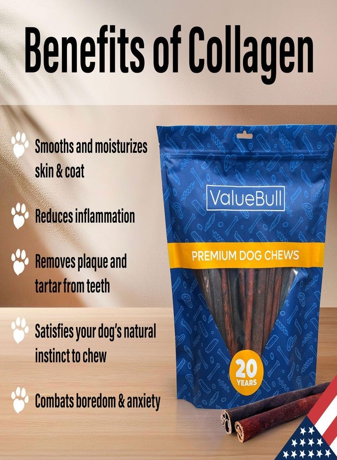 ValueBull USA Beef Collagen Sticks for Dogs, 12 Inch Medium Chew, 10 Count - Image 4