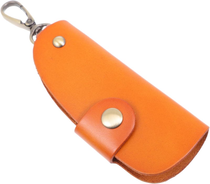 Genuine Leather Key Holder for Car Key Waist Pouch Car Key Key Storage Case Auto Key Waist Case Waist - Image 1
