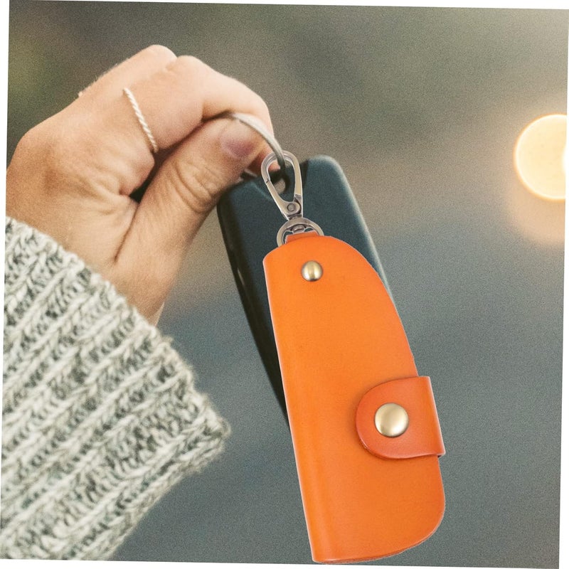 Genuine Leather Key Holder for Car Key Waist Pouch Car Key Key Storage Case Auto Key Waist Case Waist - Image 3