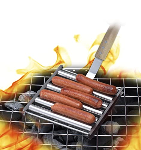 Jim Beam Hot Dog Roller, 11.50''x8.30''x1.80'', Silver - Image 3