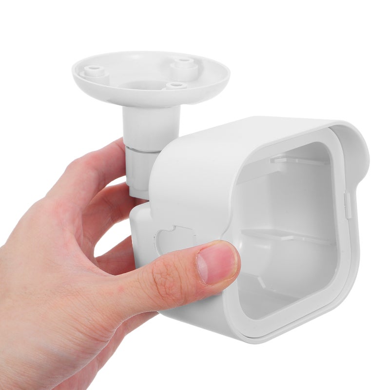 Camera Rain Cover: Outdoor Security Camera Cover Weatherproof Protective Housing with Adjustable Bracket - Shield for Home Door Security Monitors - Image 4