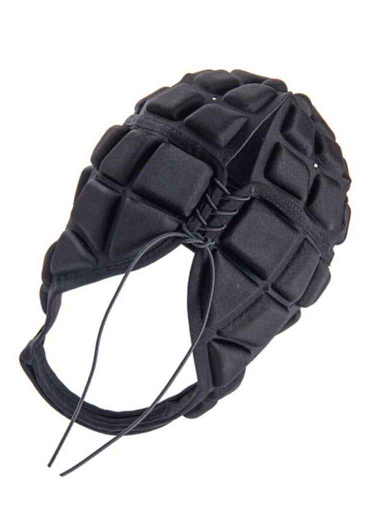 SYOSI Rugby Helmet, Headguard Soccer Cap Head Protector Soft Protective Helmet for Adults Youth - Image 1