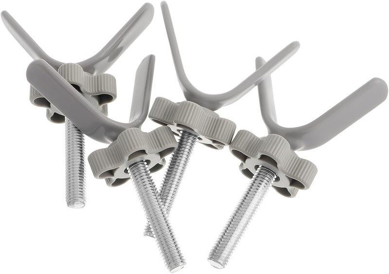 4pcs Heavy-Duty Gate Hardware Screw Parts and Pet Safety Gates Door Railing Accessories for Stair and Fence Repair Kit - Image 1
