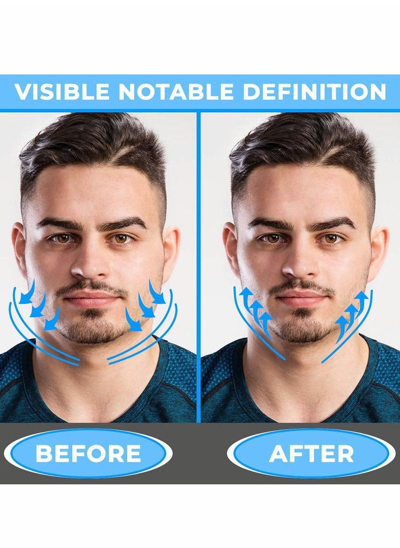 Generic - Jaw Exerciser Chisel Jawline Exercise Ball for Facial Toner, Double Chin Reducer Eliminator for Face Mouth Workout Tone Neck and Jaw Slim Natural Jaws Toning Facelifter Shaper 2pcs - Image 1