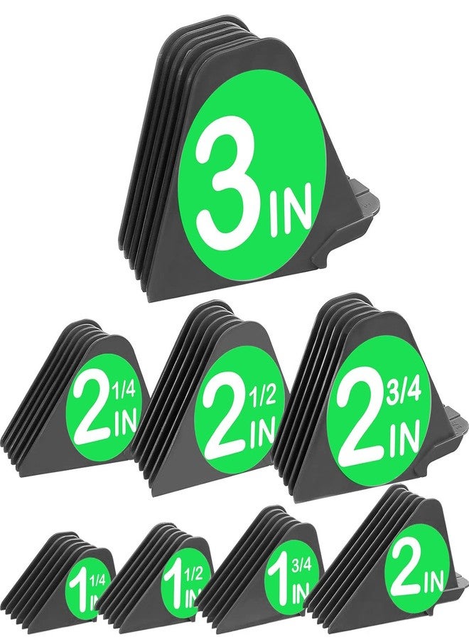 CR8GR8 3 Inch Hair Clipper Combs Guides, Hair Clipper Guards 1 & 1/4" 1 & 1/2" 2", Mega NO.16 NO.12 NO.10 fits for most Wahl Clippers (Deep Gray, 8pcs Mega Set) - Image 1