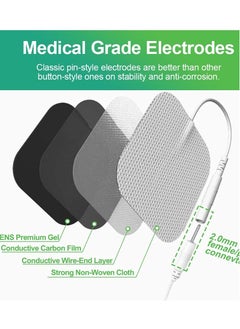KASTWAVE 24PCS TENS Unit Replacement Pads Reusable Tens Pads Replacement Electrode Patches  - Image 4