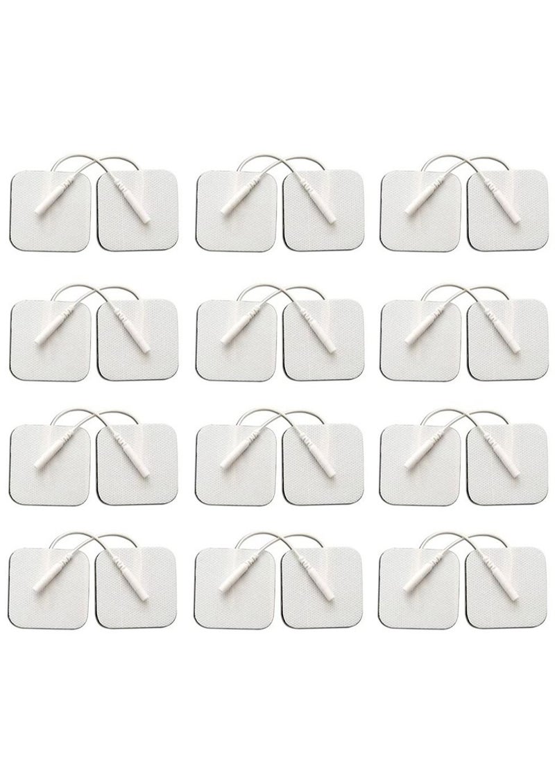 KASTWAVE - 24PCS TENS Unit Replacement Pads Reusable Tens Pads Replacement Electrode Patches - Image 1