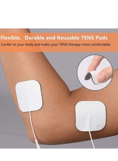 KASTWAVE 24PCS TENS Unit Replacement Pads Reusable Tens Pads Replacement Electrode Patches  - Image 2