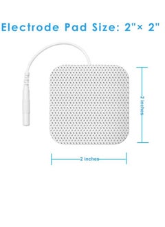 KASTWAVE 24PCS TENS Unit Replacement Pads Reusable Tens Pads Replacement Electrode Patches  - Image 3