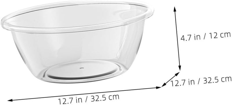 Unomor Wash Basin Home Multifunctional Plastic Tub Large Capacity Face Washing Basin for Salon - Image 2