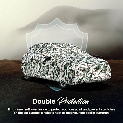 Autofy KARGIL 100% Waterproof Car Cover for Maruti Suzuki Baleno [Year 2015 Onwards] -Dust & UV Proof Car Cover - Soft Cotton Flock Layer Inside for Paint Protection - Image 5