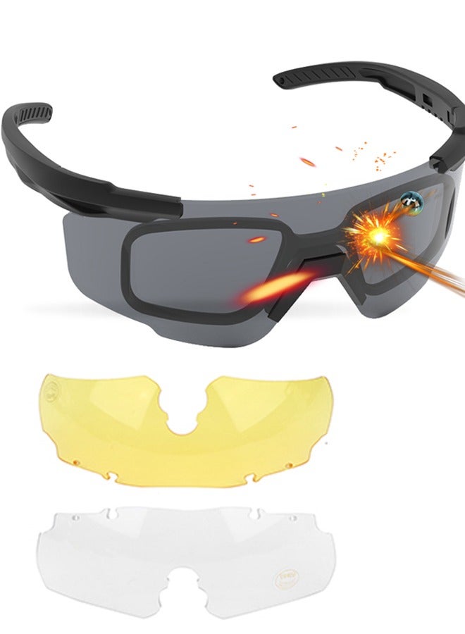 نظارات التصوير متعددة العدسات: 3 عدسات، متوافقة مع الوصفة الطبية، ملائمة آمنة قابلة للضبط - Image 1