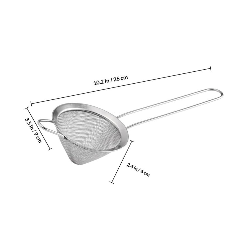 Cone Shape Ice Strainer 9cm Bar Kitchen Juice Filtering Tool - Image 3