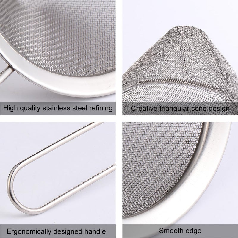 Cone Shape Ice Strainer 9cm Bar Kitchen Juice Filtering Tool - Image 4