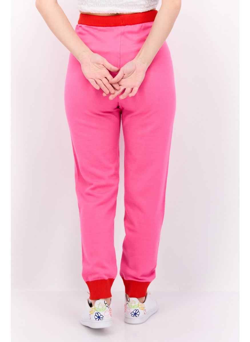 Women Colorblock Jogger Pants, Pink - pzsku/Z79992F4167642629ACBCZ/45/_/1737641779/0b98bf03-1a5b-4d6d-8f3f-abbd2663b2f0