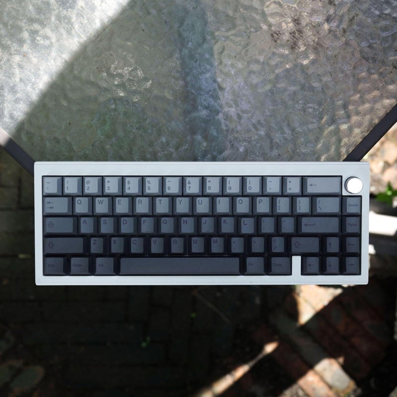 Gradient Color Keycaps Set Of 125 Keys Dye Sublimation Top Side Engraved Gray - Image 5