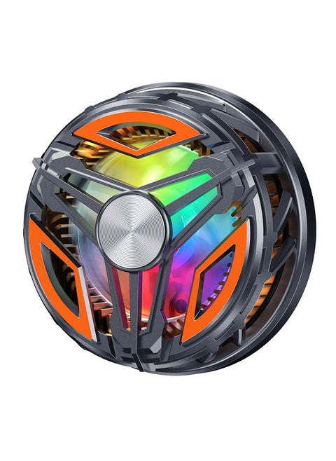 GT31 Mobile Phone Radiator, RGB Phone Cooling Fan Portable Lightweight Mobile Phone Cooling Fan, Phone Radiator with Temperature Display for Mobile Gaming,Tiktok Live Streaming