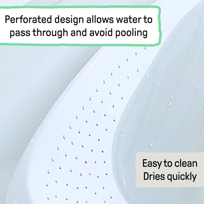 Ingenuity Easy Rinse Bather Baby Bath Seat, Non-Slip Soft Support, 0-6 Months, Up to 20 lbs - Image 4