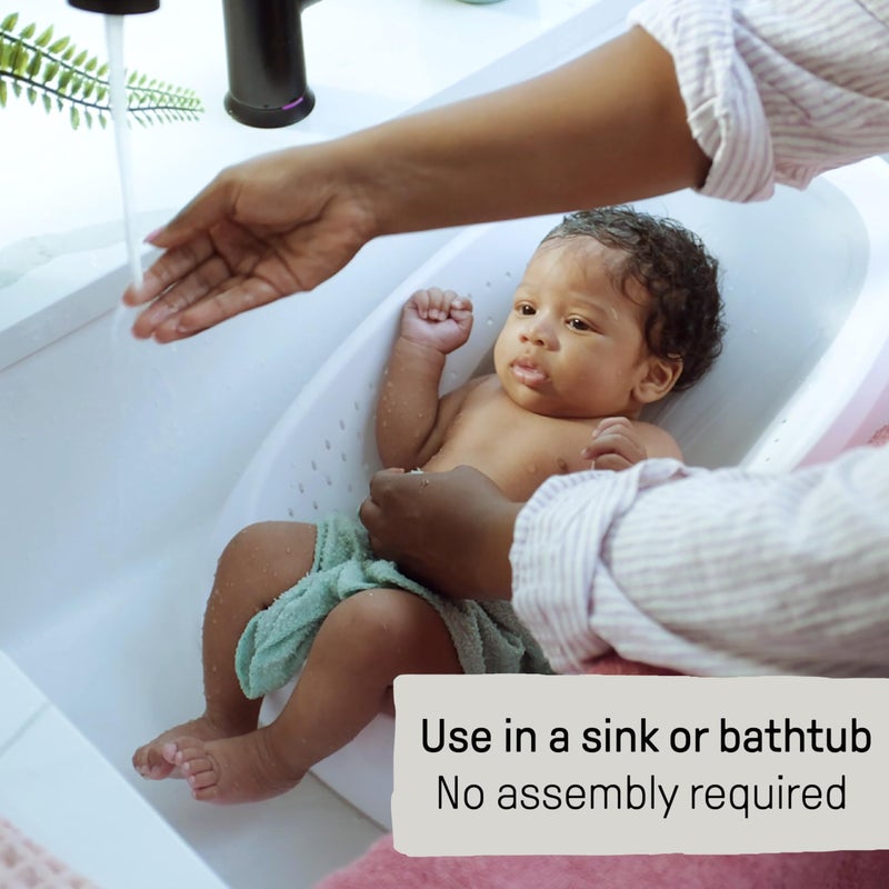 Ingenuity Easy Rinse Bather Baby Bath Seat, Non-Slip Soft Support, 0-6 Months, Up to 20 lbs - Image 5