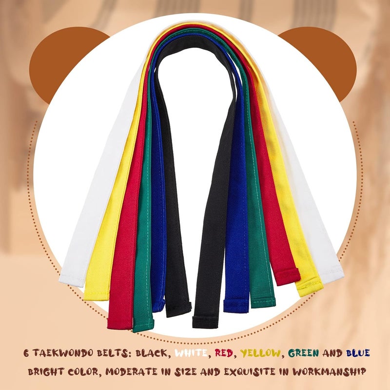 Civaner زي تايكوندو سيفانر للدببة مع أحزمة (الدب غير مشمول) يناسب 1216 في ملابس تايكوندو ملابس الحيوانات المحشوة لهدايا عيد الميلاد الحفلات - Image 4