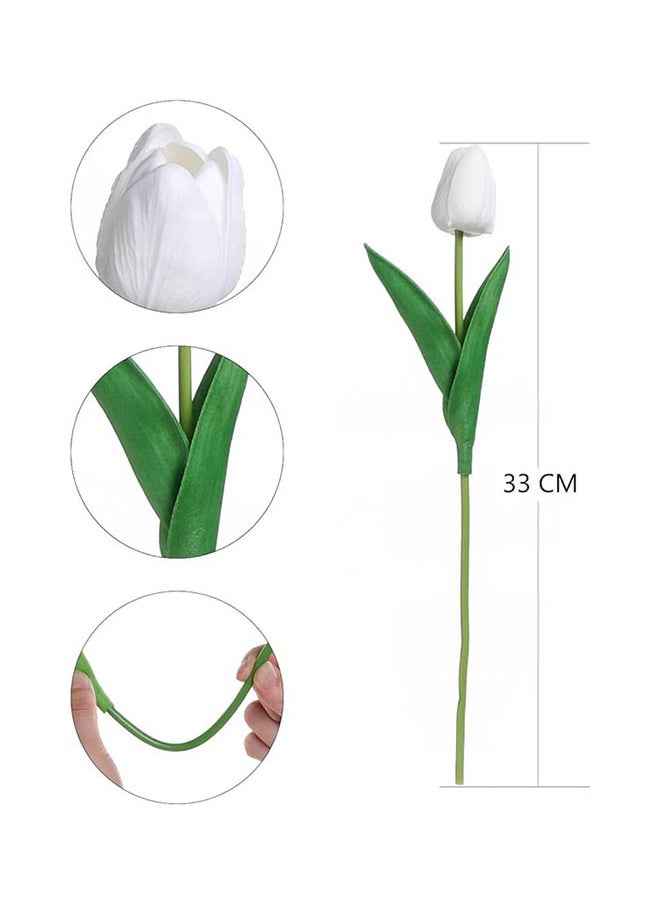 Generic Group Of White Tulips For Events And Decoration  - Image 2
