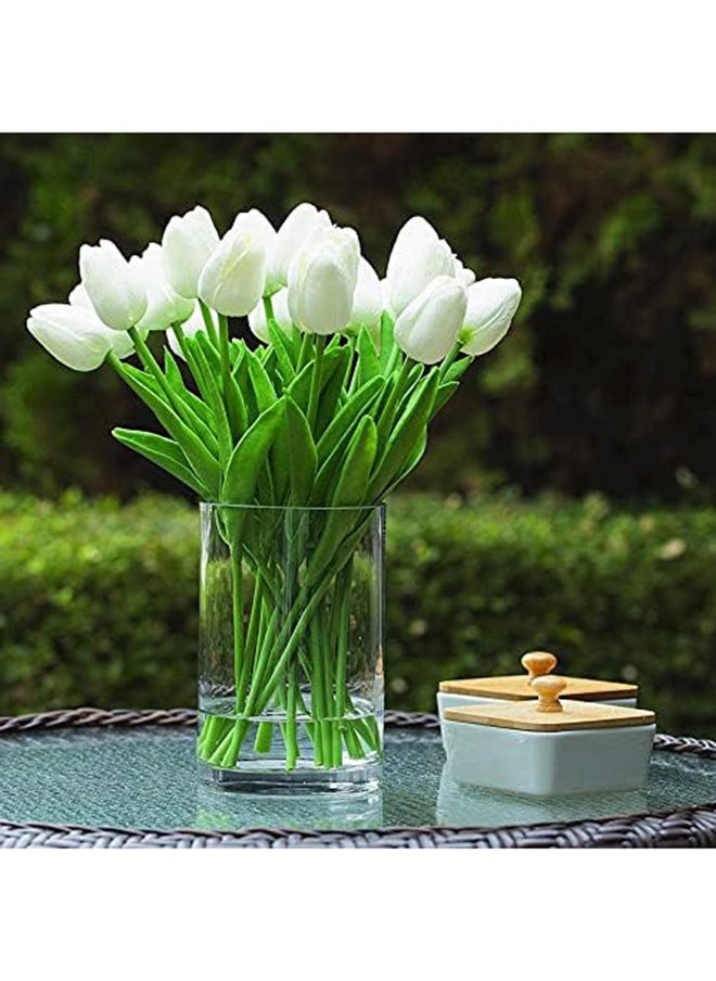 Generic Group Of White Tulips For Events And Decoration  - Image 1