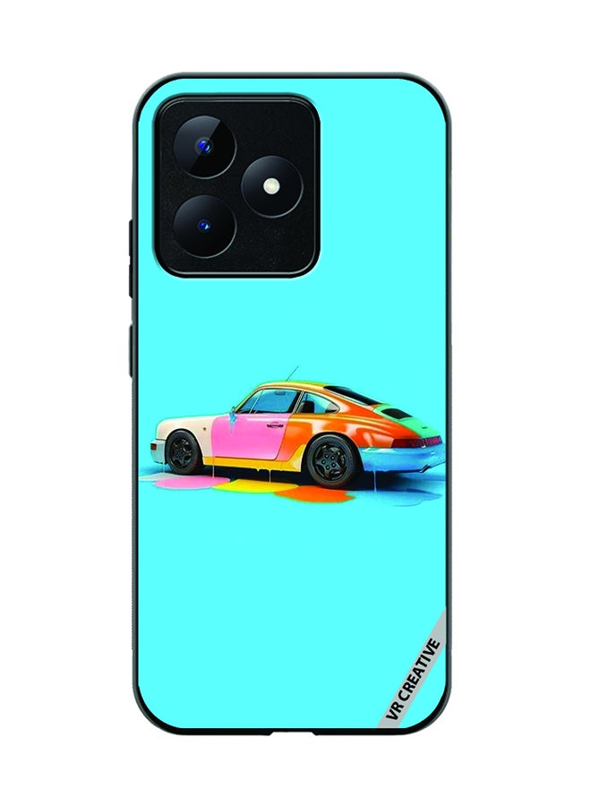 VR CREATIVE Protective Case Cover For Realme C53 Car Design Multicolour - Image 1