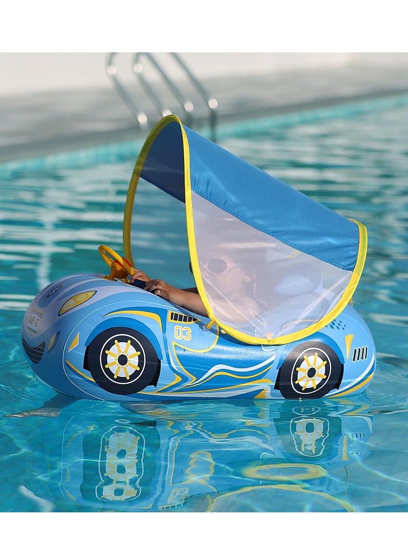 SYOSI Swimming Baby Inflatable Swim Float Seat Boat Pool Swim Ring for Toddler 