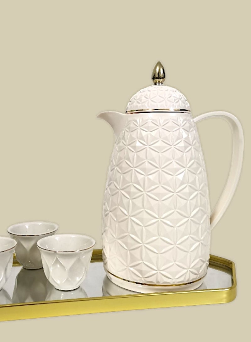 Rema Attractive Coffee and Tea Fridge Thermos Set with Elegant Design made in Turkey 1L + 0.5L - Image 3