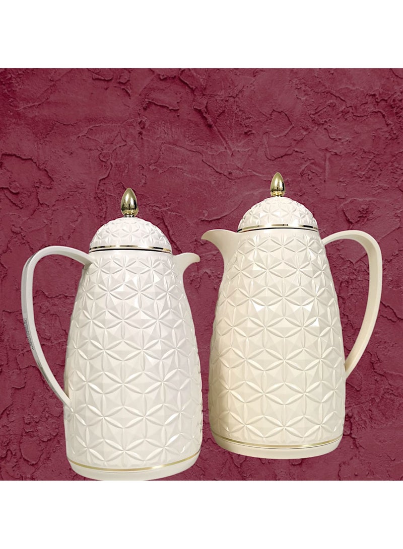 Rema Attractive Coffee and Tea Fridge Thermos Set with Elegant Design made in Turkey 1L + 0.5L - Image 5