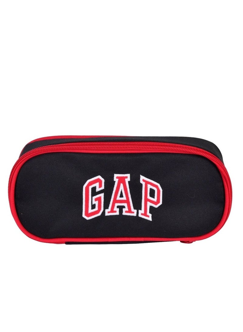 GAP Black Red Organizer Compartment Pencil Bag - 12789 - Image 1