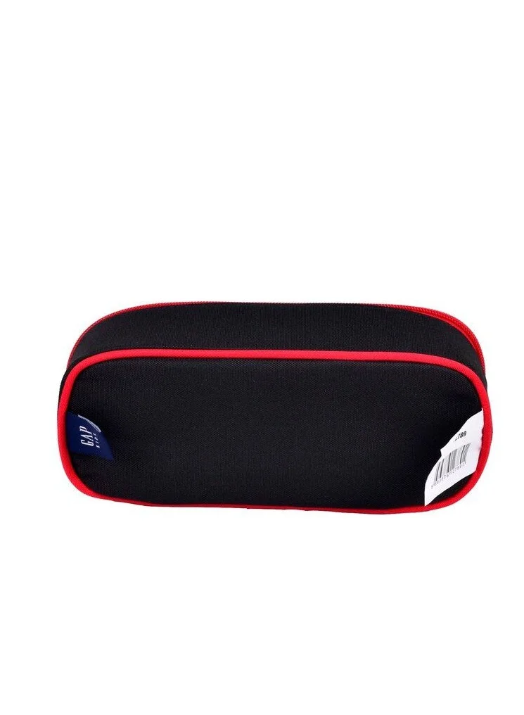 GAP GAP Black Red Organizer Compartment Pencil Bag - 12789
