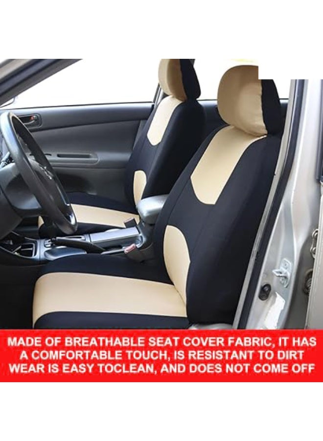 TORONTO Universal Car Seat Covers – Full Set, Automotive Seat Protectors for Cars, Trucks, SUVs – Waterproof, Anti-Slip, Durable, Breathable, Leather & Fabric Compatible - Image 5
