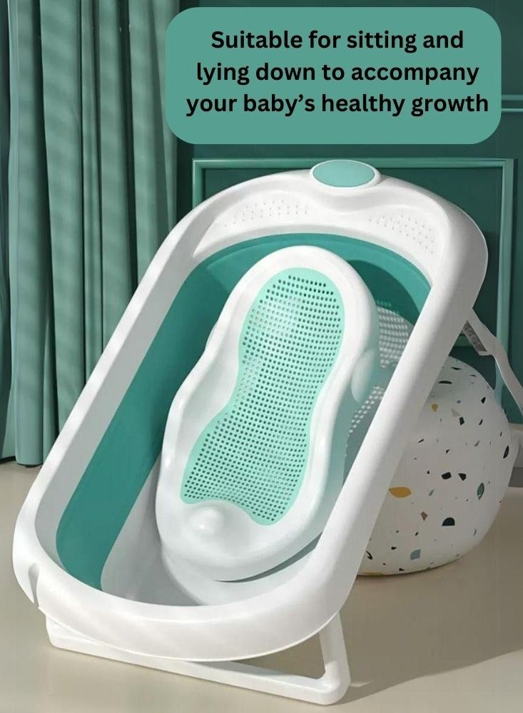 turtees® Portable toddler collapsible plastic foldable baby bathtub set - Image 5