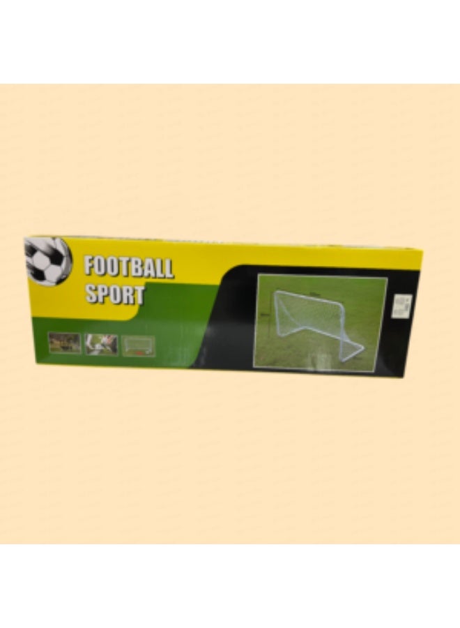 Football Sport Portable Mini Soccer Goal Set for Kids - 2 Goals - Image 1