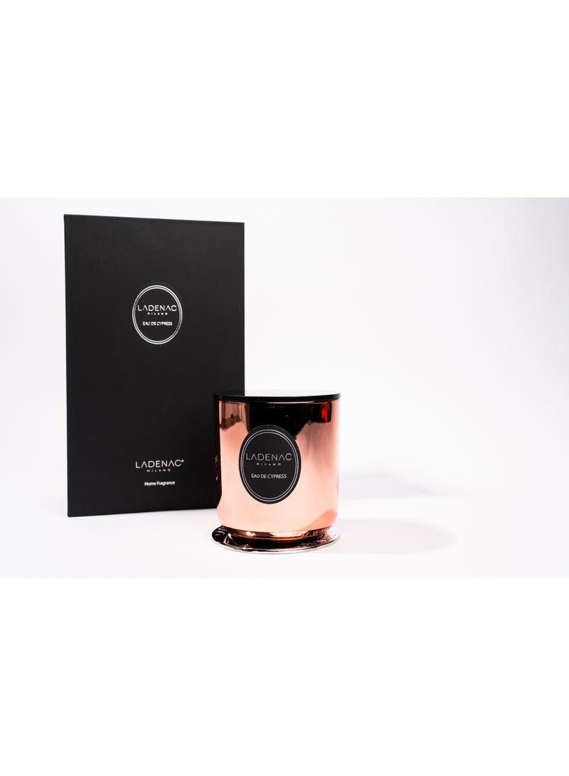 Ladenac Urban Senses Candle Rose Gold-Eau de cypress - Image 2